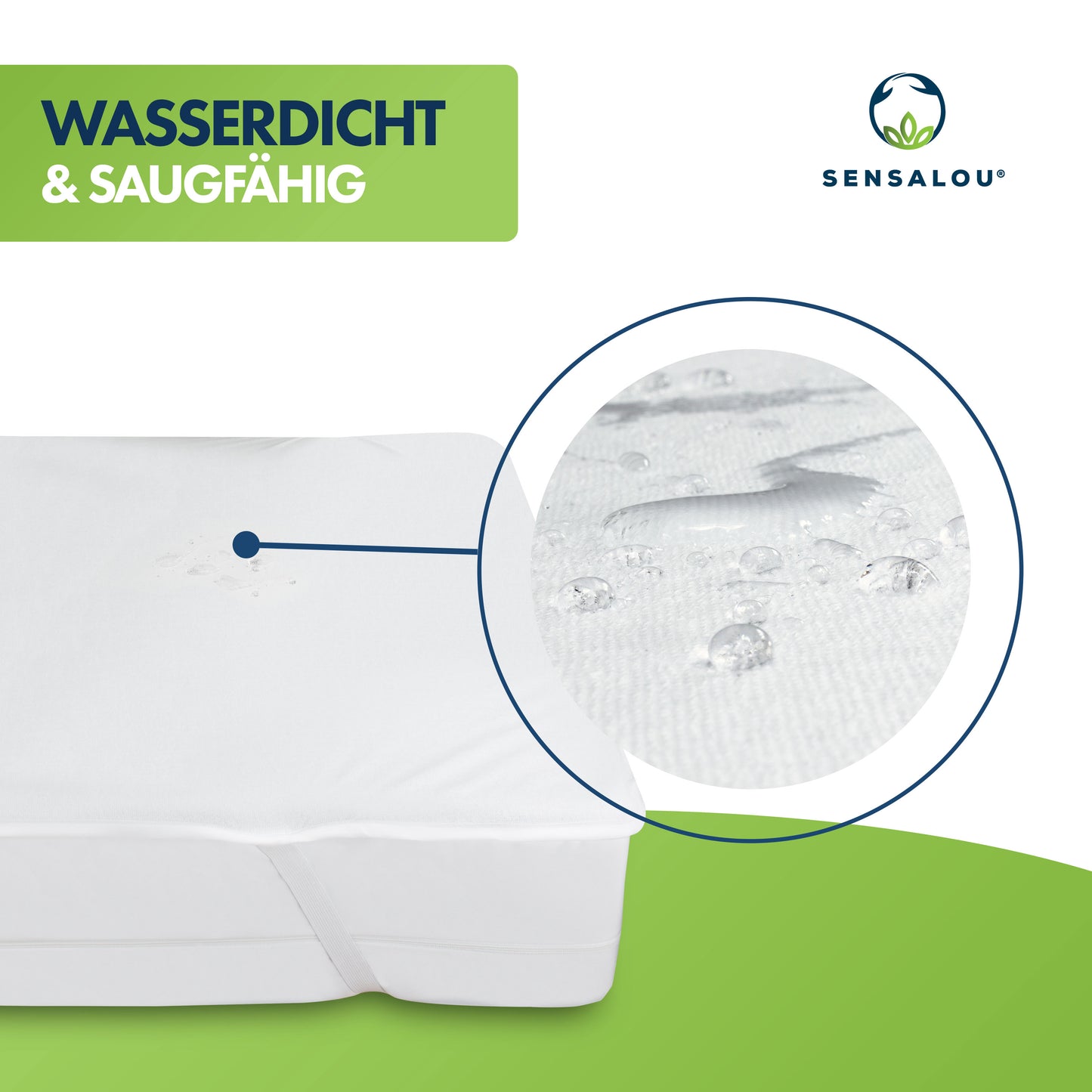 Sensalou waterproof mattress protector