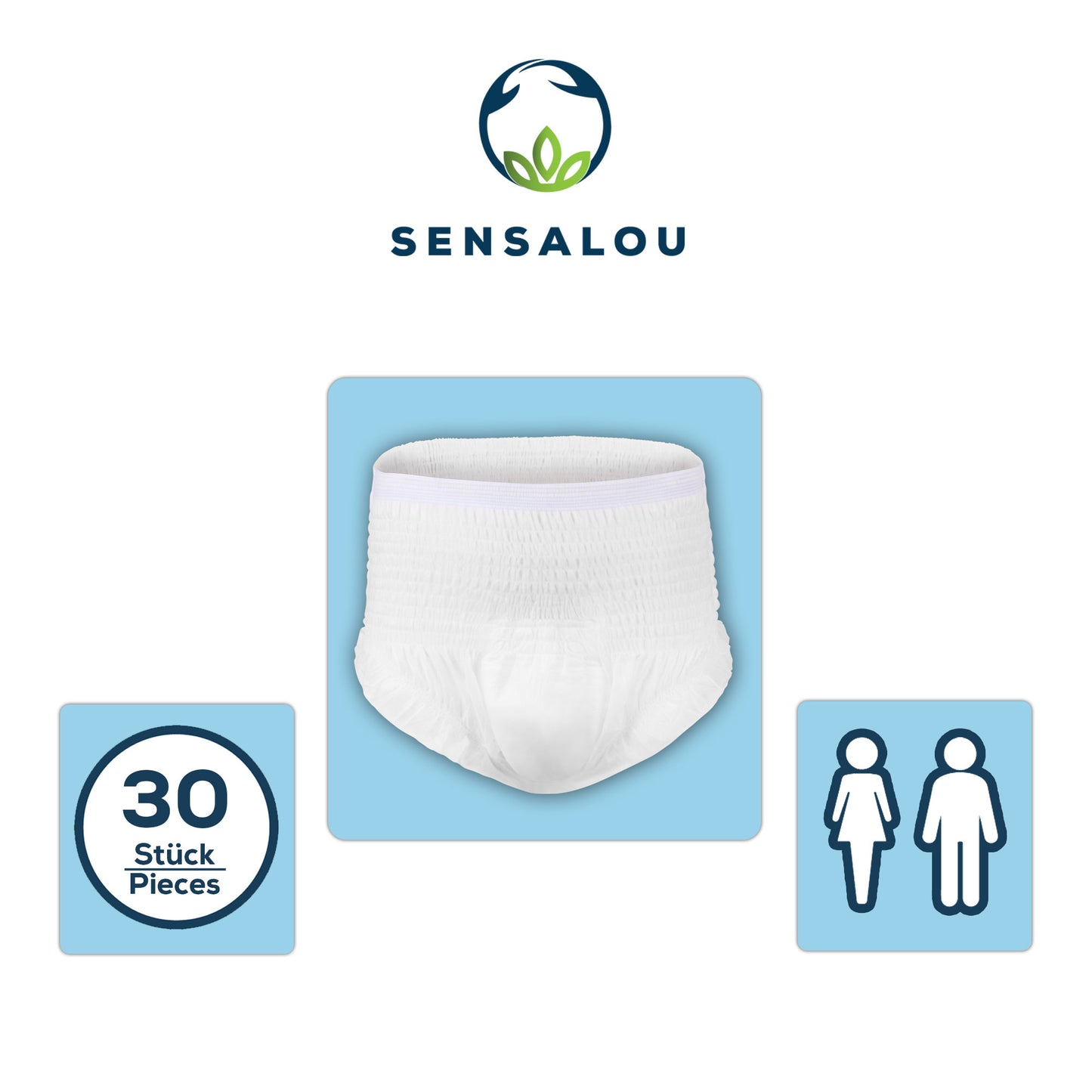 Sensalou Pants Super - size XL - 30 pieces